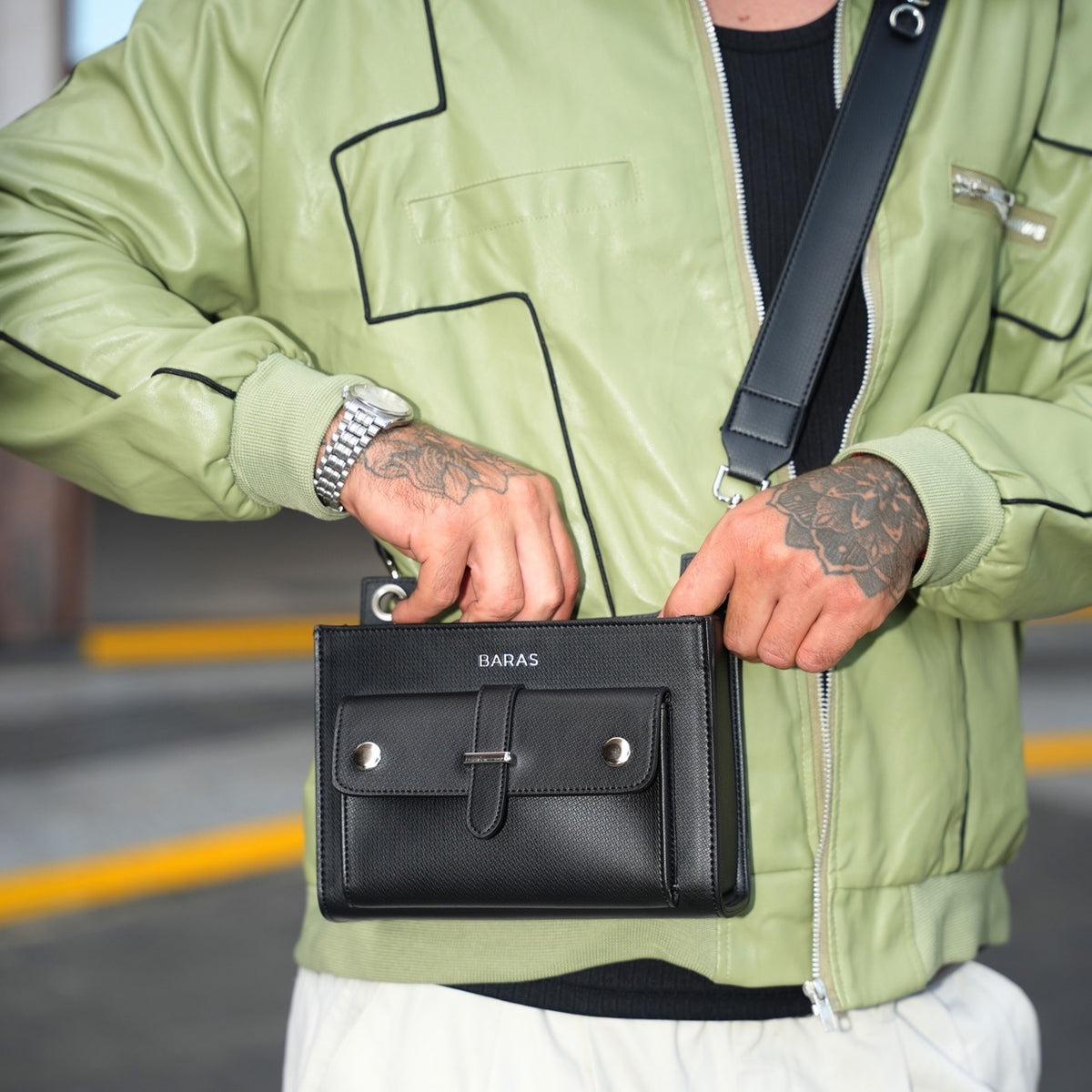 Túi đeo chéo da nam Damaris Bag-thumbmail-4