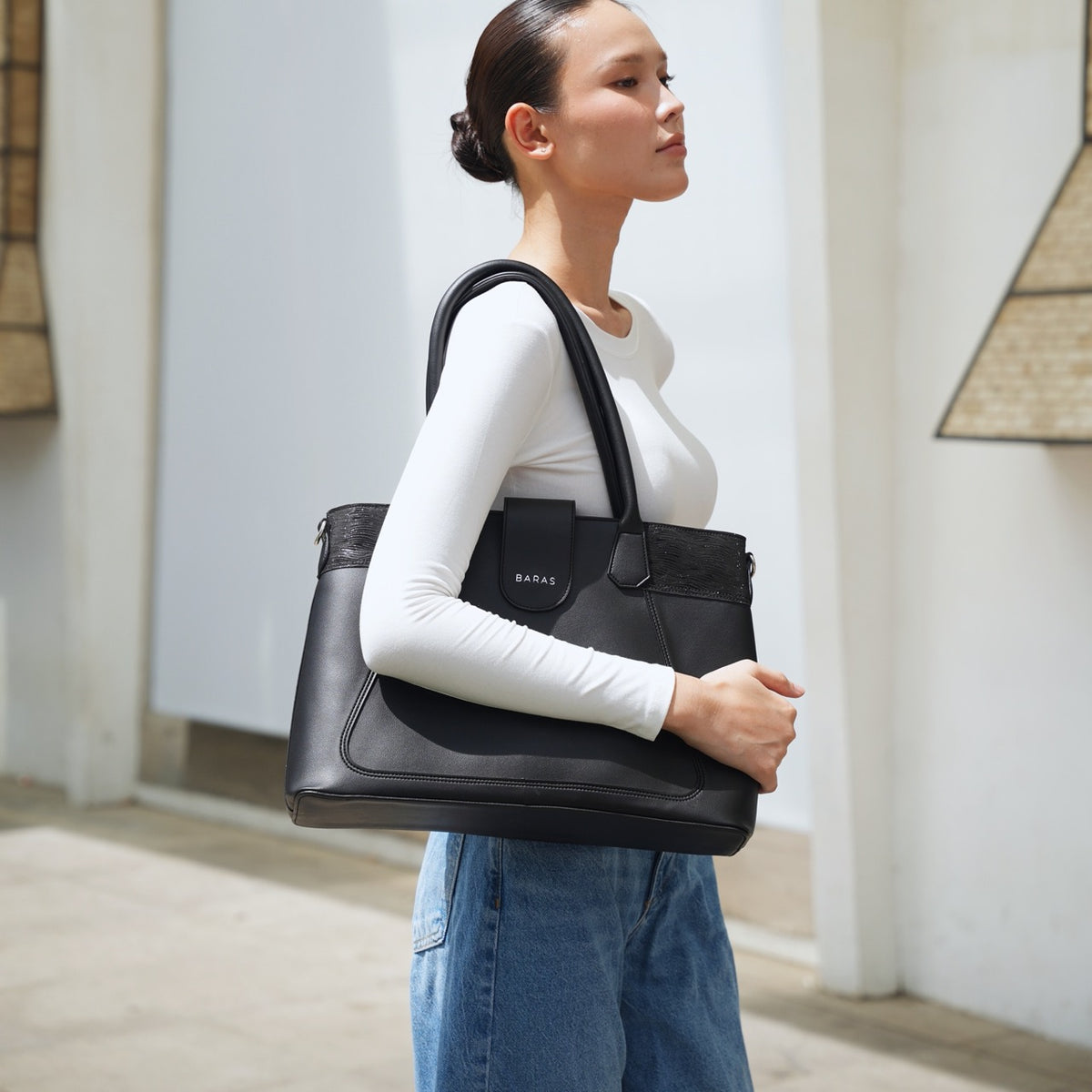 Túi xách da văn phòng nữ Melora Handbag-thumbmail-6