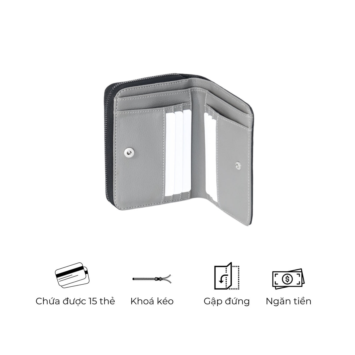Ví da dáng đứng khoá kéo Andy Wallet-thumbmail-5