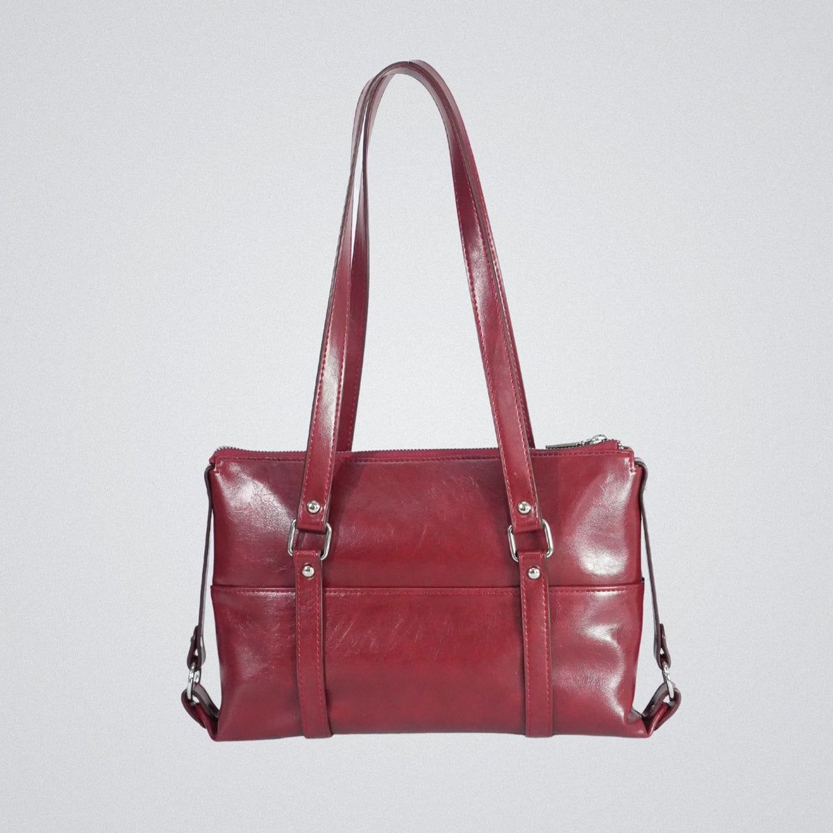 Túi xách da nữ Nori Handbag - màu Đỏ-thumbmail-6