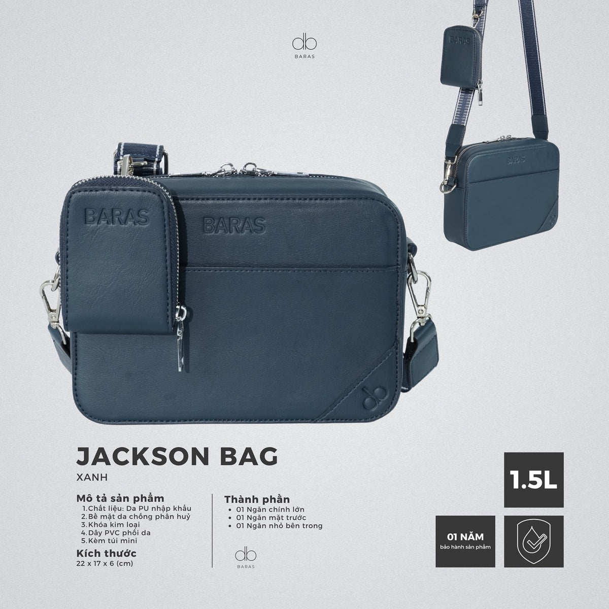 Túi đeo chéo da nam Jackson Bag-thumbmail-2