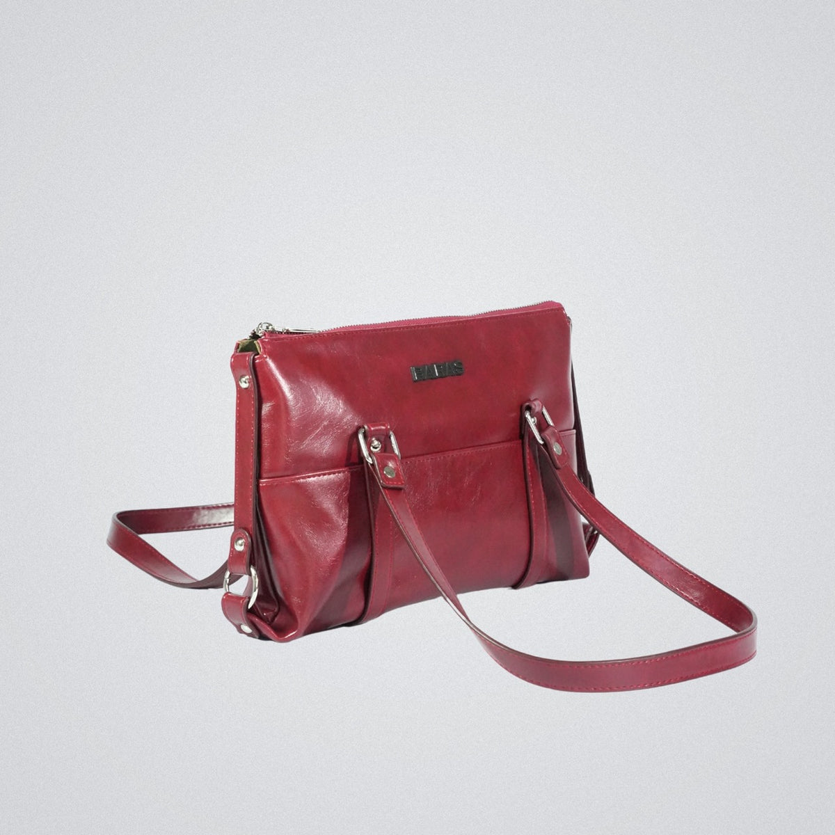 Túi xách da nữ Nori Handbag - màu Đỏ-thumbmail-2