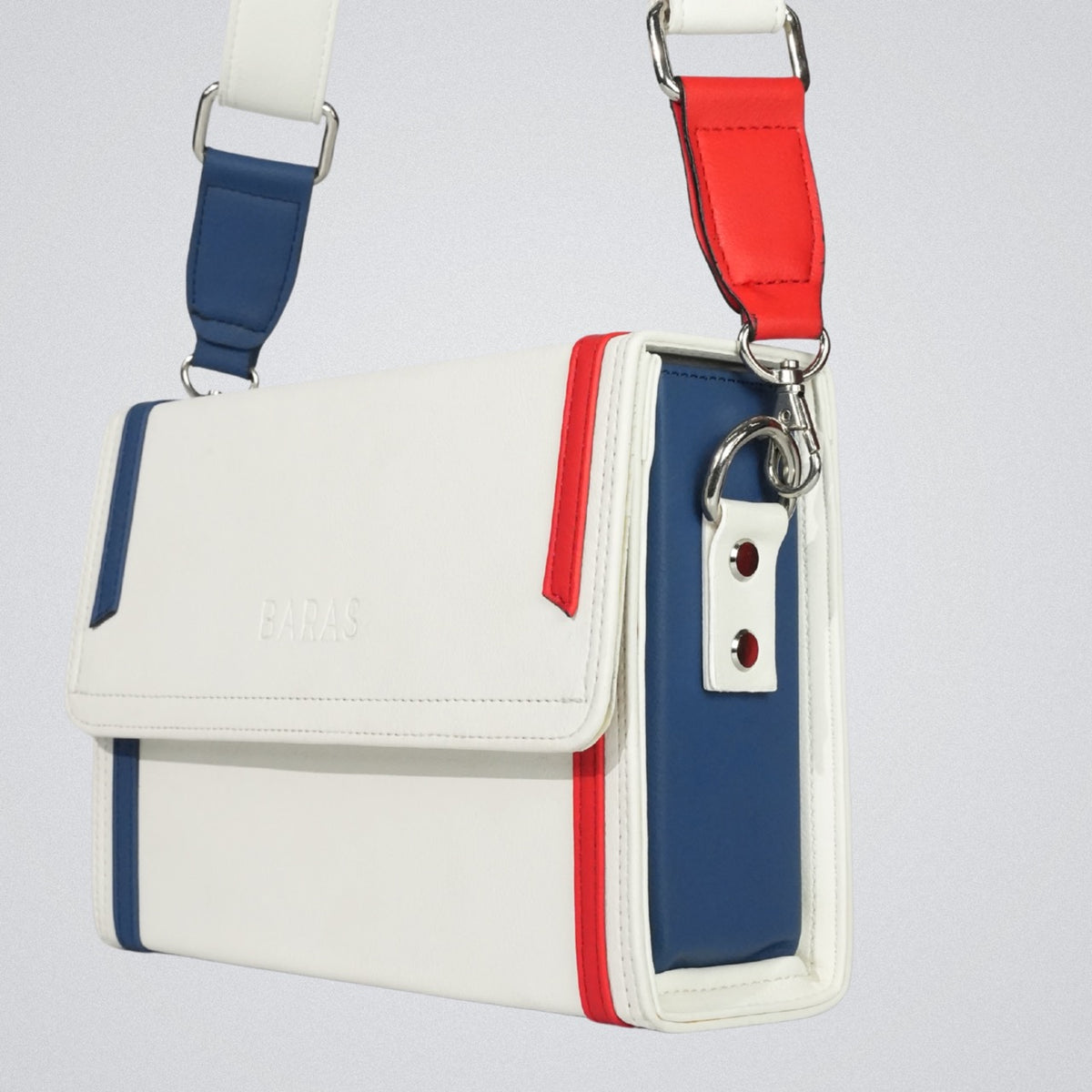 Túi đeo chéo da nam Murphy Bag - màu Trắng-thumbmail-2
