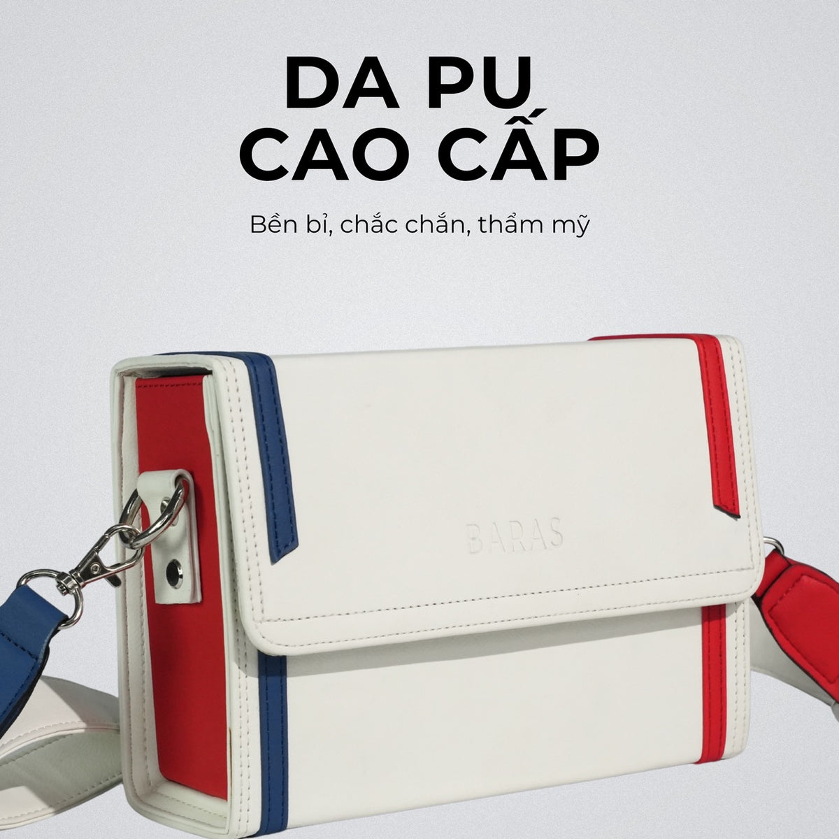Túi đeo chéo da nam Murphy Bag - màu Trắng-thumbmail-8